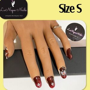Brown Butter Press On Nails-Size S
